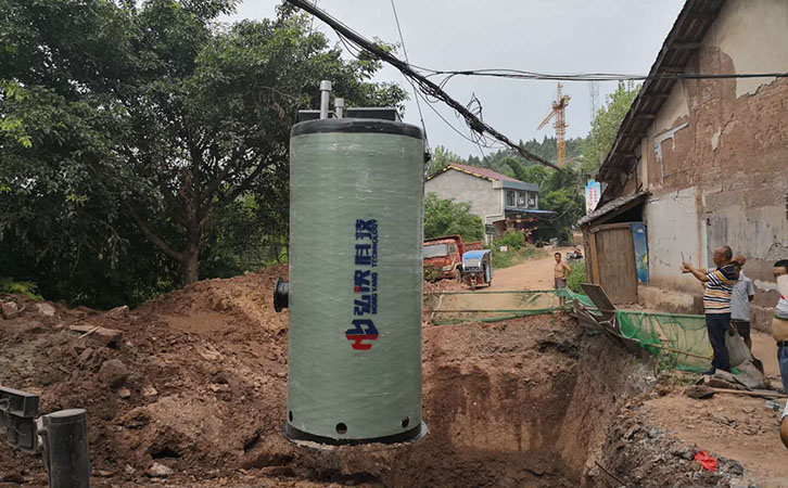 一体化雨水提升泵站